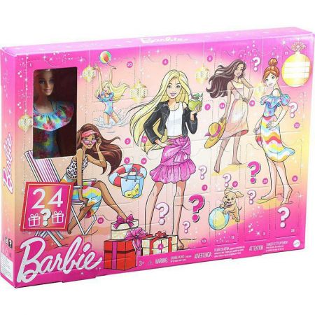 Mattel Adventní kalendář Barbie GXD64