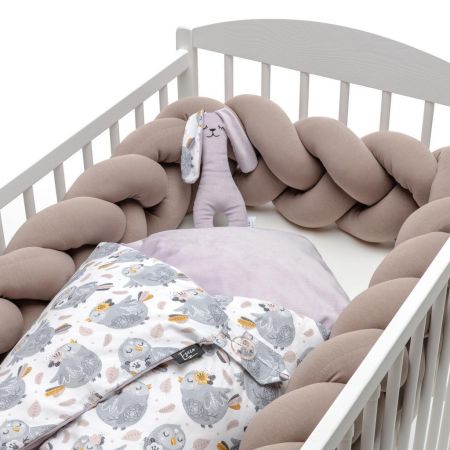 Eseco Pletený mantinel 360 cm Mocca