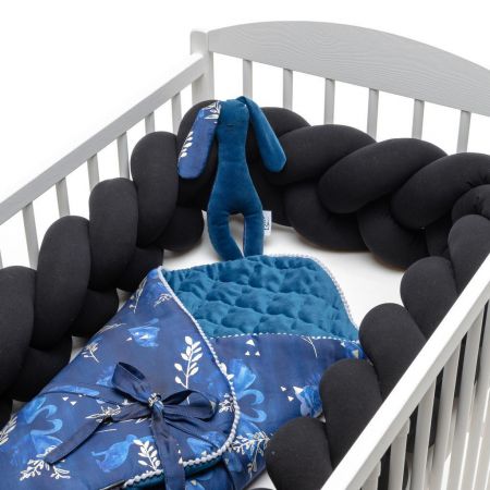 Eseco Pletený mantinel 360 cm Black