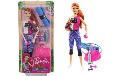 Mattel Barbie Wellness panenka zrzka  GKH73