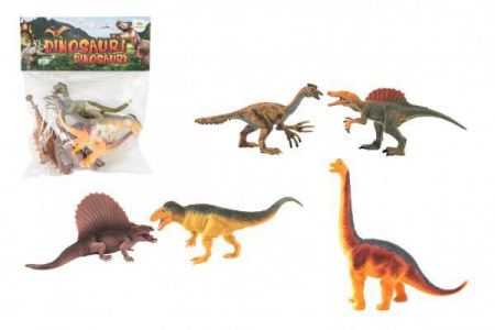 Teddies Dinosaurus16-18 cm 5 ks