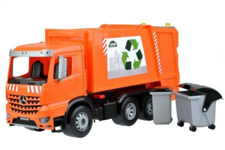 LENA Auto popelář plast 53 cm Mercedes Arocs