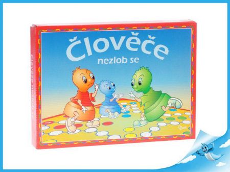 Společenská hra Člověče nezlob se v krabičce