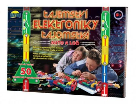 Tajemství elektroniky - Auto, loď 50 projektů