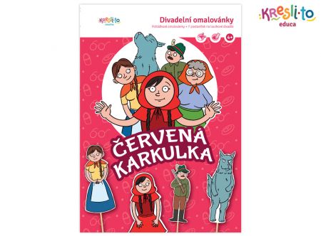 Kresli.to Divadelní omalovánky - Červená karkulka