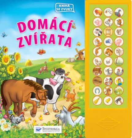 Svojtka Domácí zvířata – kniha se zvuky