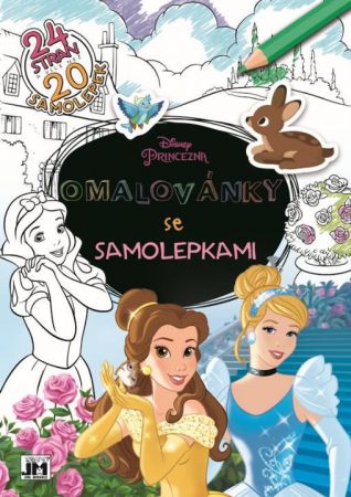 Jiri Models Omalovánky A4+ Disney Princezny