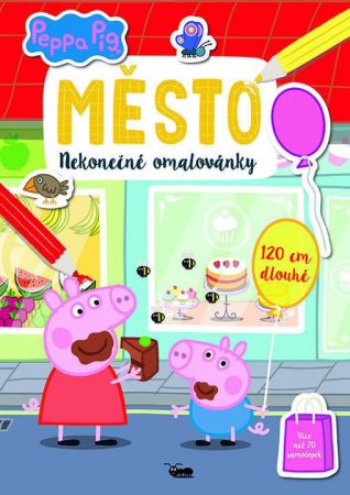 Jiri Models Nekonečné omalovánky - Město Prasátko Peppa