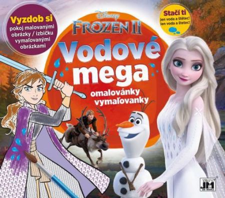 Jiri Models Vodové mega omalovánky - Ledové království 2