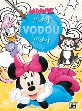 Jiri Models Omalovánky maluj vodou - Minnie