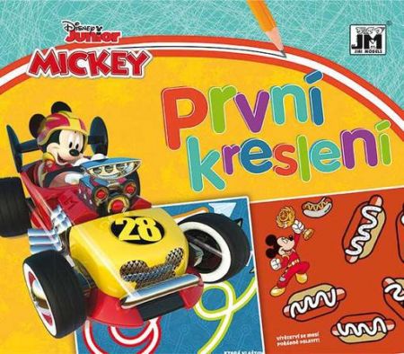 Jiri Models Moje první kreslení - Mickey a závodníci