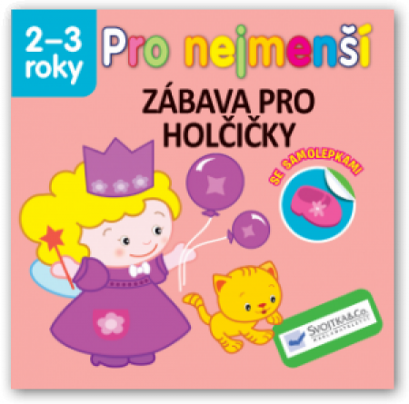 Svojtka Knížka Pro nejmenší – zábava pro holčičky