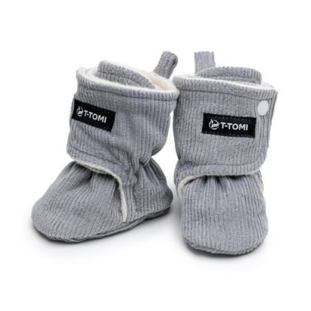 T-tomi Capáčky Warm (0-3 měsíce) Grey