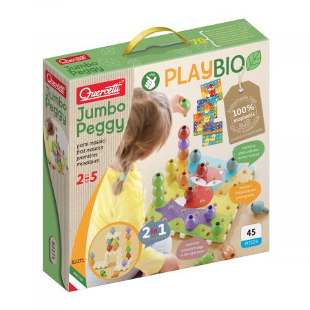 Quercetti 82271 Jumbo Peggy PlayBio