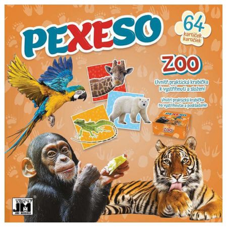 Jiri Models Pexeso v sešitu - ZOO