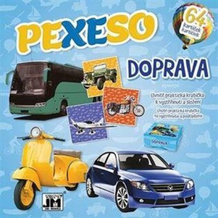 Jiri Models Pexeso v sešitu - Doprava