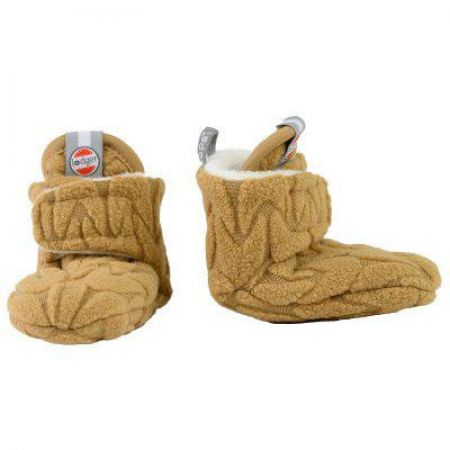 Lodger Capáčky Slipper Fleece Empire Dark Honey 12 - 18 měsíců