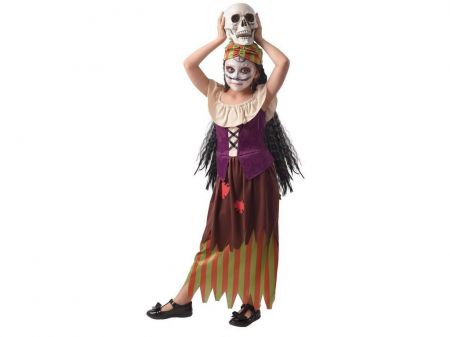 MADE Kostým na karneval - čarodějka, 130 - 140  cm