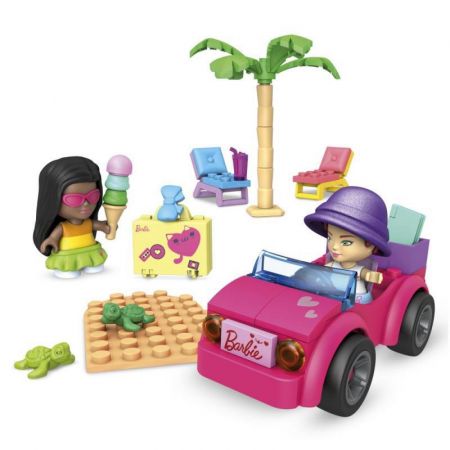 Mattel Mega Construx Barbie Nejlepší kamarádky Kabriolet