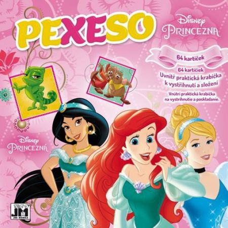 Jiri Models Pexeso v sešitu - Disney Princezny