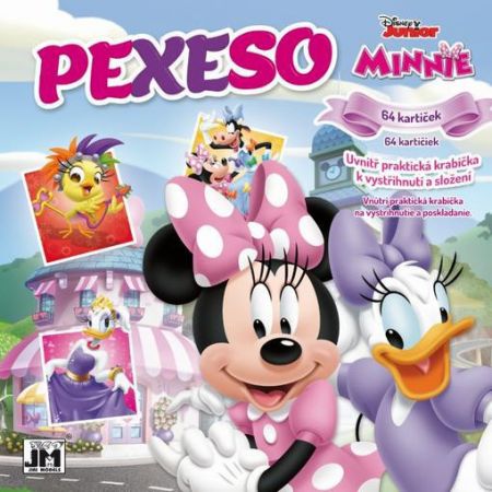 Jiri Models Pexeso v sešitu - Minnie