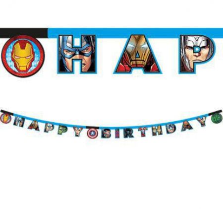 Procos  Baner - Avengers Happy Birthday
