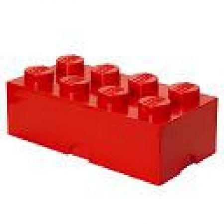 LEGO úložný box 8 Červená