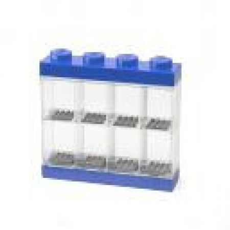 Sběratelská skříňka na 8 minifigurek LEGO Modrá
