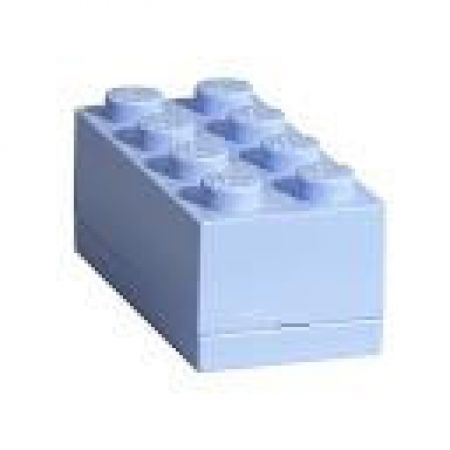LEGO Mini Box 46 x 92 x 43mm Světle modrá