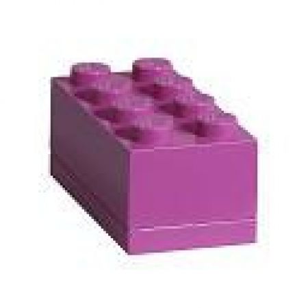 LEGO Mini Box 46 x 92 x 43mm Růžová