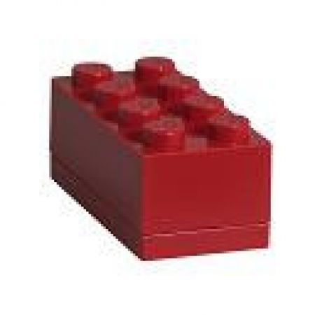 LEGO Mini Box 46 x 92 x 43mm Červená