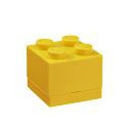 LEGO Mini Box 46 x 46 x 43mm Žlutá