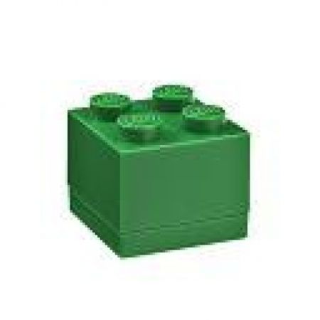 LEGO Mini Box 46 x 46 x 43mm Tmavě zelená