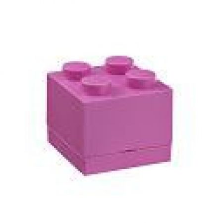 LEGO Mini Box 46 x 46 x 43mm Růžová