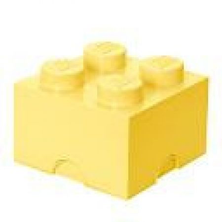 LEGO úložný box 4 Světle žlutá