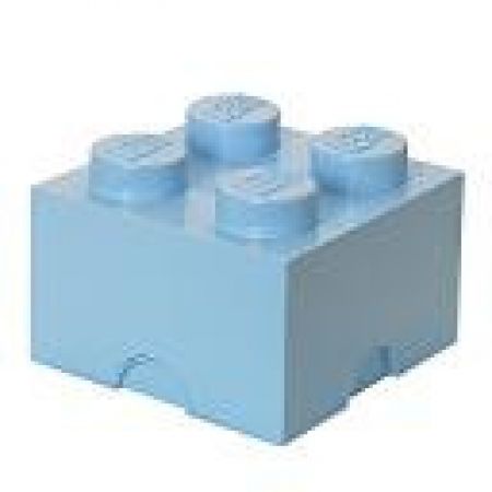 LEGO úložný box 4 Světle modrá