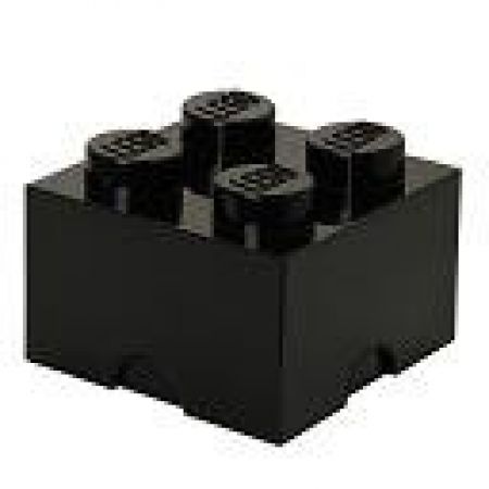 LEGO úložný box 4 Černá