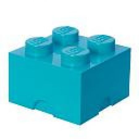 LEGO úložný box 4 Azurová