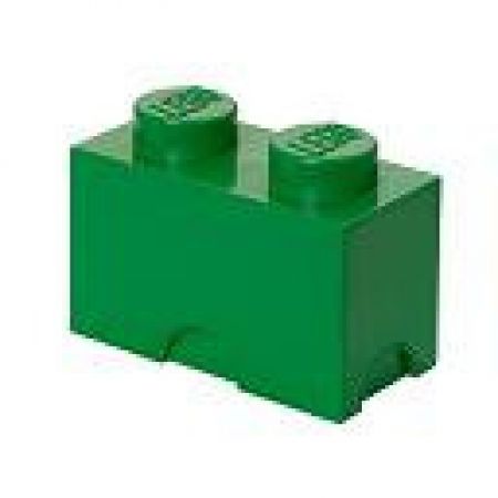 LEGO úložný box 2 Tmavě zelená