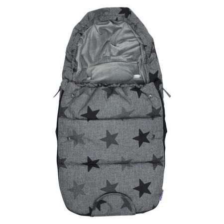 Dooky Univerzální fusak Footmuff DeLuxe Vel. S Grey stars