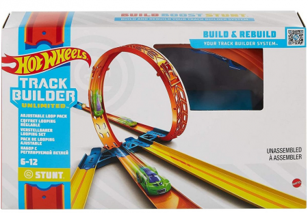 Mattel Hot Wheels Track builder set pro stavitele GLC87 Adjustable Loop Pack
