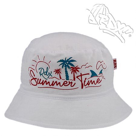 RDX Dívčí letní klobouk Summer Time Bílý Vel. 54