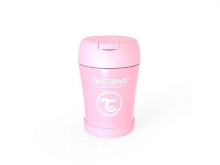 Twistshake Termoska na jídlo Pastelově růžová