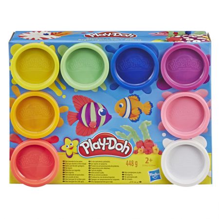 Hasbro Play Doh Balení 8 ks kelímků - Neonové