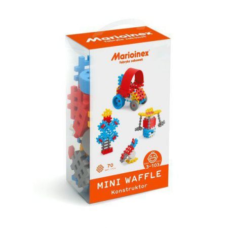 Marioinex Mini wafle 70 ks Konstruktér (chlapci)