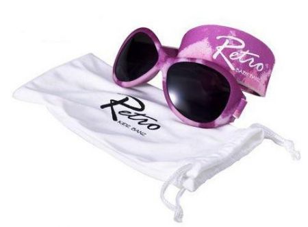 Babybanz Baby Banz KIDZ RETRO- dětské sluneční brýle 2-5 let Růžový maskáč