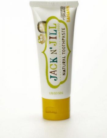 Jack N´ Jill Přírodní zubní pasta s příchutí, 50 g Banán