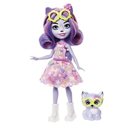 Mattel Enchantimals panenka a zvířátko FNH22 Mattel
 Hadley Husky + Sleeder
