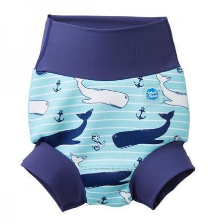 Splash About Nové Plavky Happy Nappy - Velryba vel. XXL (2-3 roky)