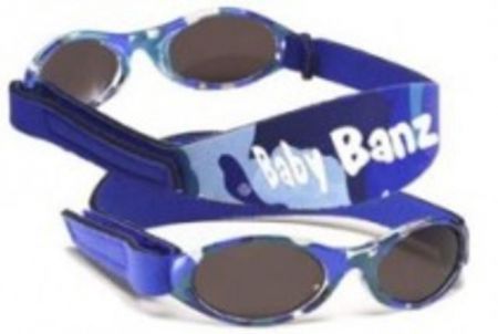 Babybanz Kidz banz - sluneční brýle děti od 2 - 5 let Maskáčové modré